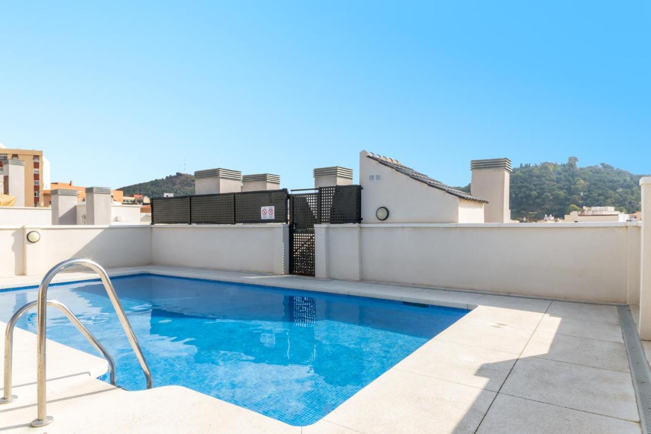 Malaga Suite Picasso With Swimming Pool And Parking In The Center! Экстерьер фото